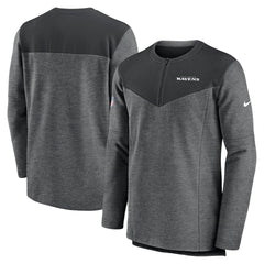 Baltimore Ravens Sideline Lockup Performance Quarter-Zip Top | NFL US