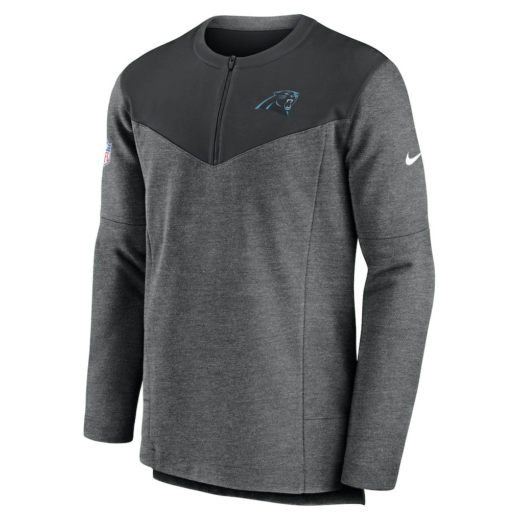 Carolina Panthers Sideline Lockup Performance Quarter-Zip Top | NFL New