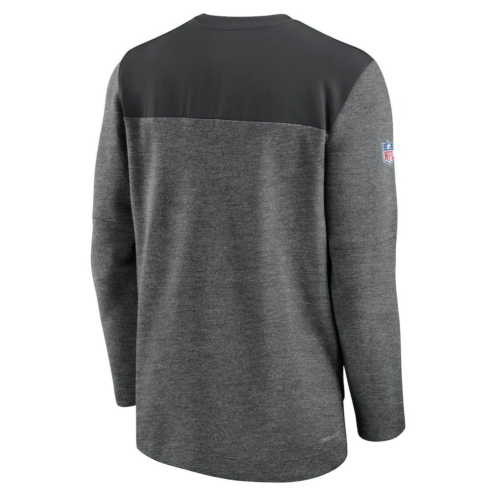 Carolina Panthers Sideline Lockup Performance Quarter-Zip Top | NFL New