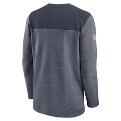 Chicago Bears Sideline Lockup Performance Quarter-Zip Top | NFL Discount