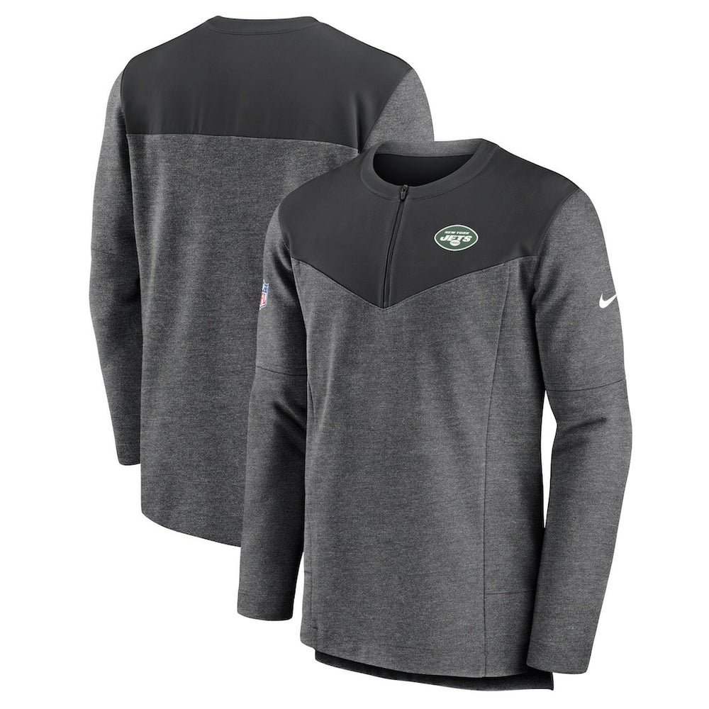 New York Jets Sideline Lockup Performance Quarter-Zip Top | NFL Hot