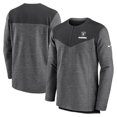 Las Vegas Raiders Sideline Lockup Performance Quarter-Zip Top | NFL Hot