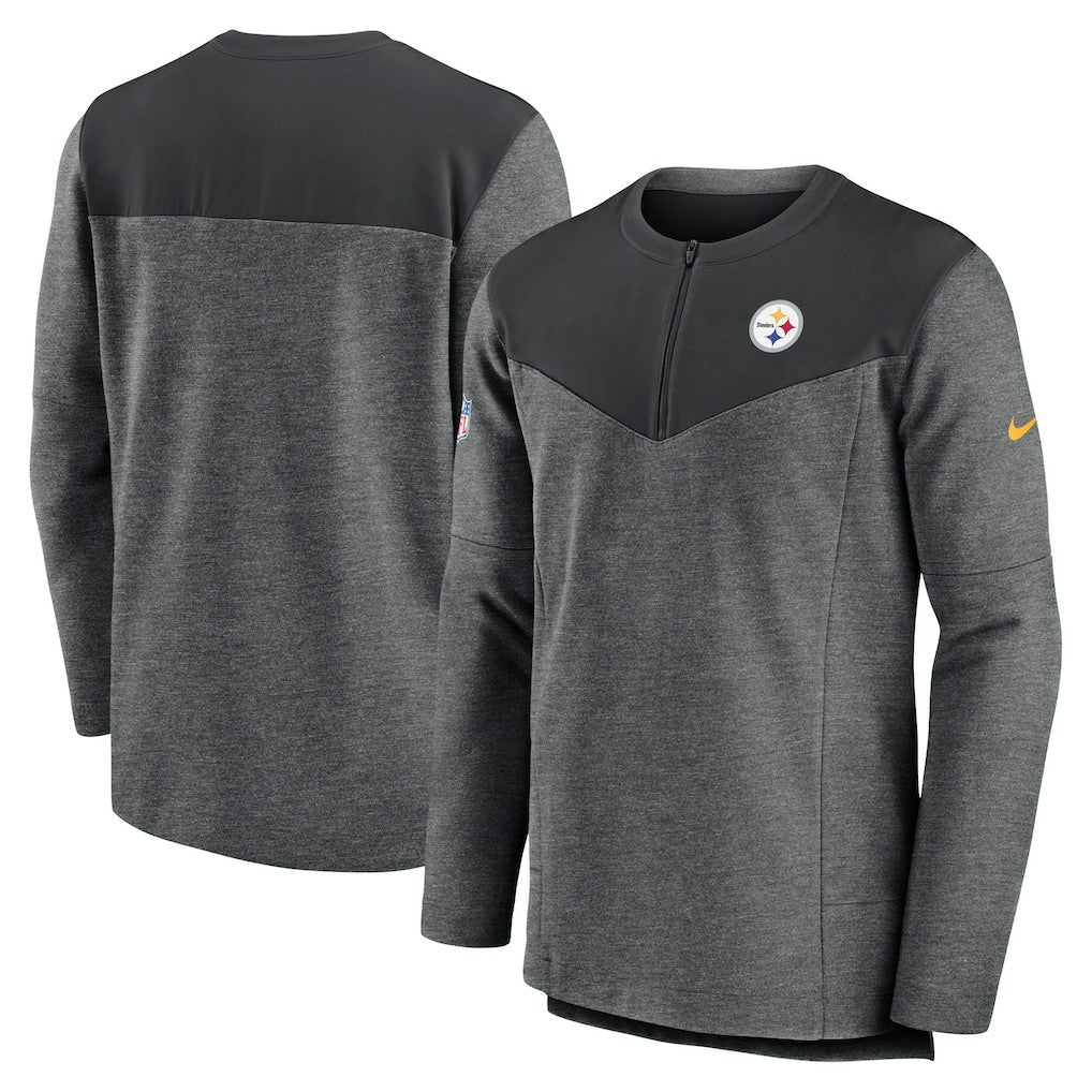 Pittsburgh Steelers Sideline Lockup Performance Quarter-Zip Top | NFL US