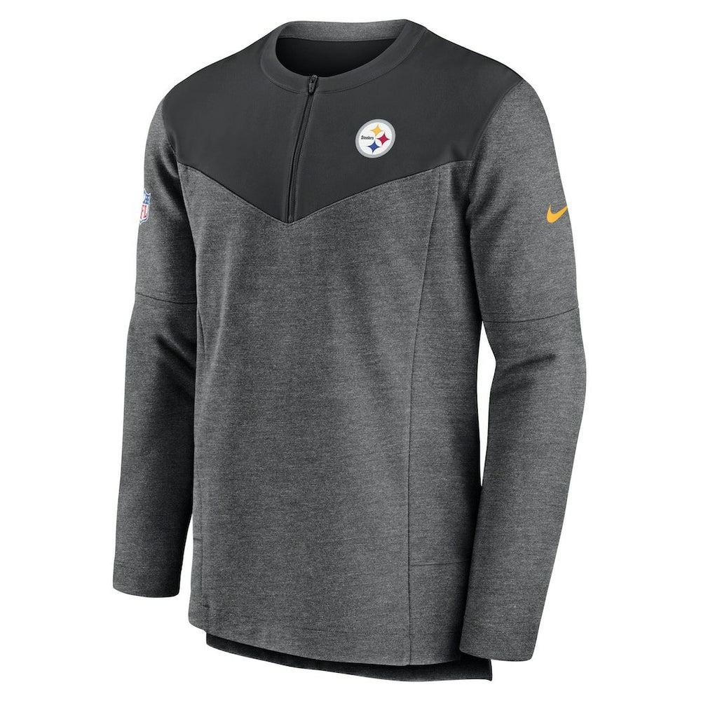 Pittsburgh Steelers Sideline Lockup Performance Quarter-Zip Top | NFL US