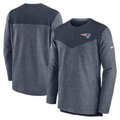 New England Patriots Sideline Lockup Performance Quarter-Zip Top | NFL Hot