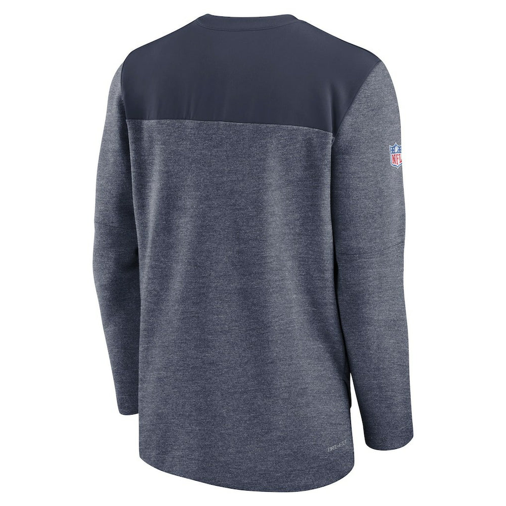 New England Patriots Sideline Lockup Performance Quarter-Zip Top | NFL Hot