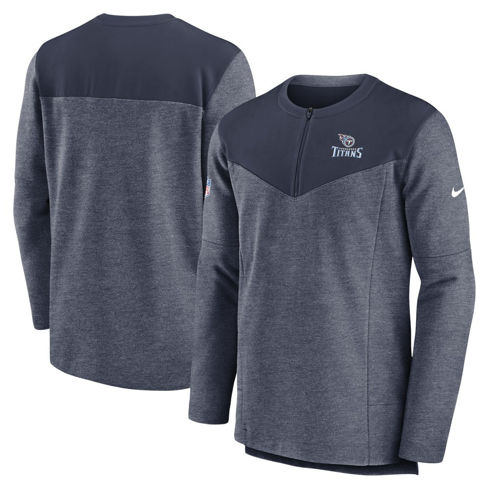Tennessee Titans Sideline Lockup Performance Quarter-Zip Top | NFL New