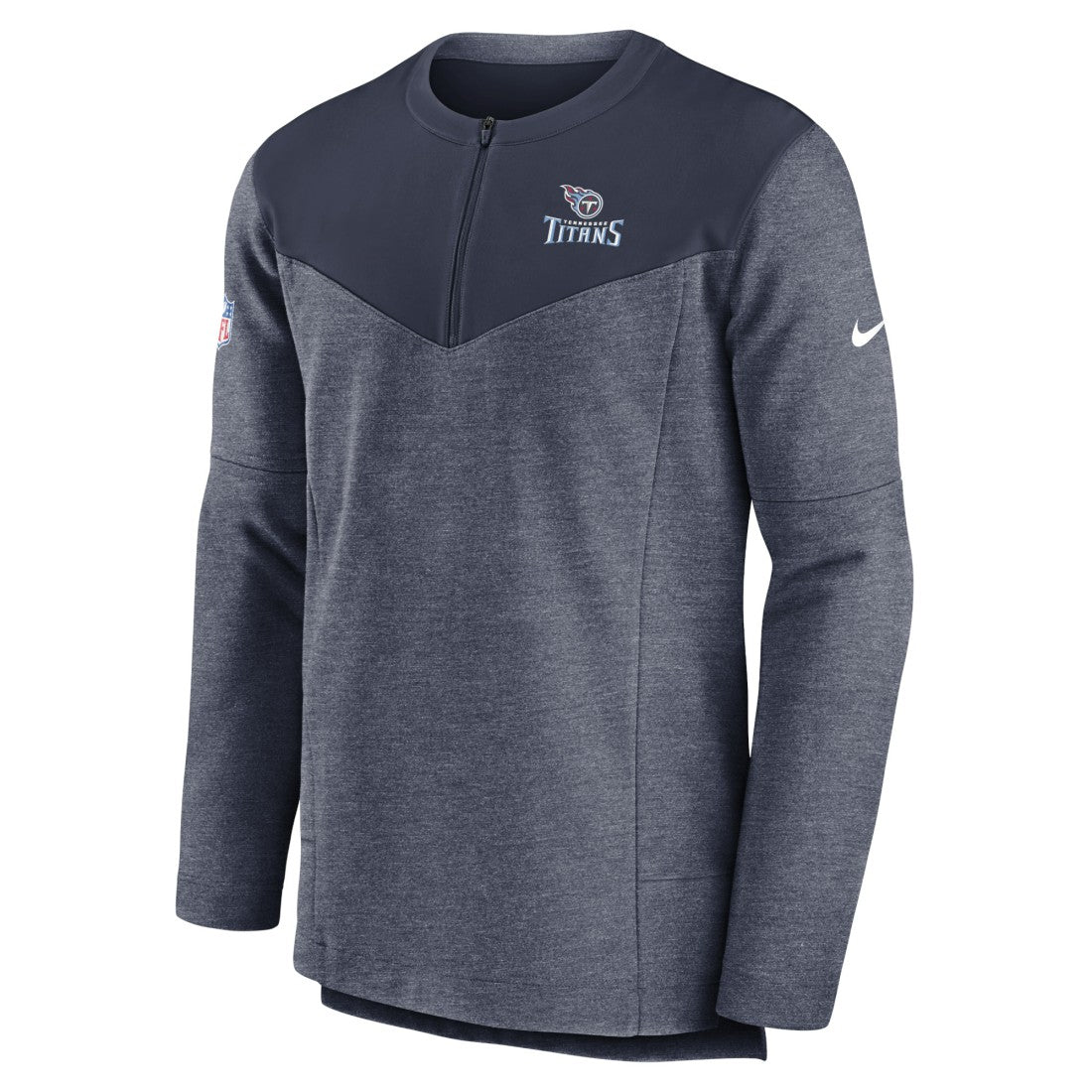 Tennessee Titans Sideline Lockup Performance Quarter-Zip Top | NFL New