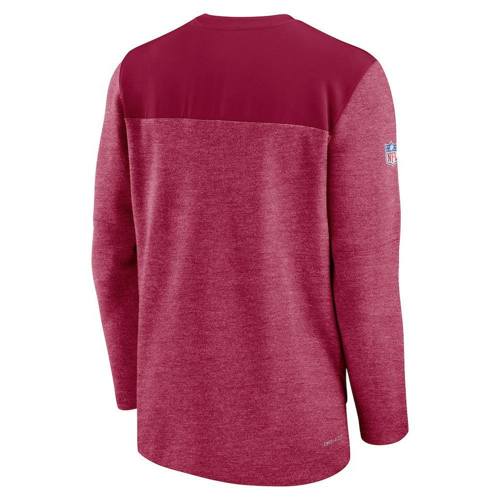 Washington Commanders Sideline Lockup Performance Quarter-Zip Top | NFL Discount