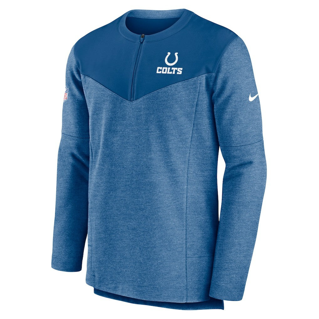 Indianapolis Colts Sideline Lockup Performance Quarter-Zip Top | NFL Outlet