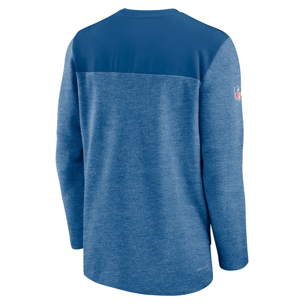 Indianapolis Colts Sideline Lockup Performance Quarter-Zip Top | NFL Outlet