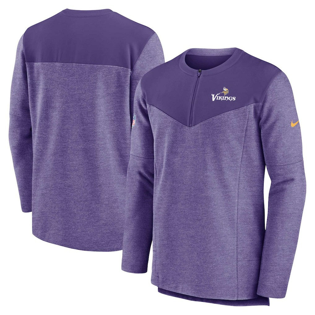 Minnesota Vikings Sideline Lockup Performance Quarter-Zip Top | NFL Near me
