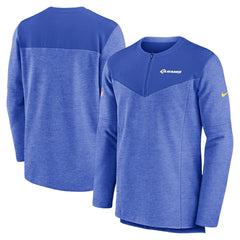 Los Angeles Rams Sideline Lockup Performance Quarter-Zip Top | NFL On sale