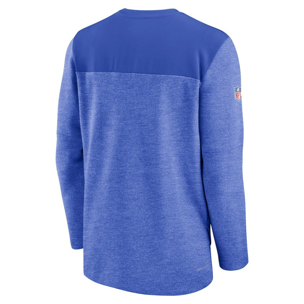 Los Angeles Rams Sideline Lockup Performance Quarter-Zip Top | NFL On sale