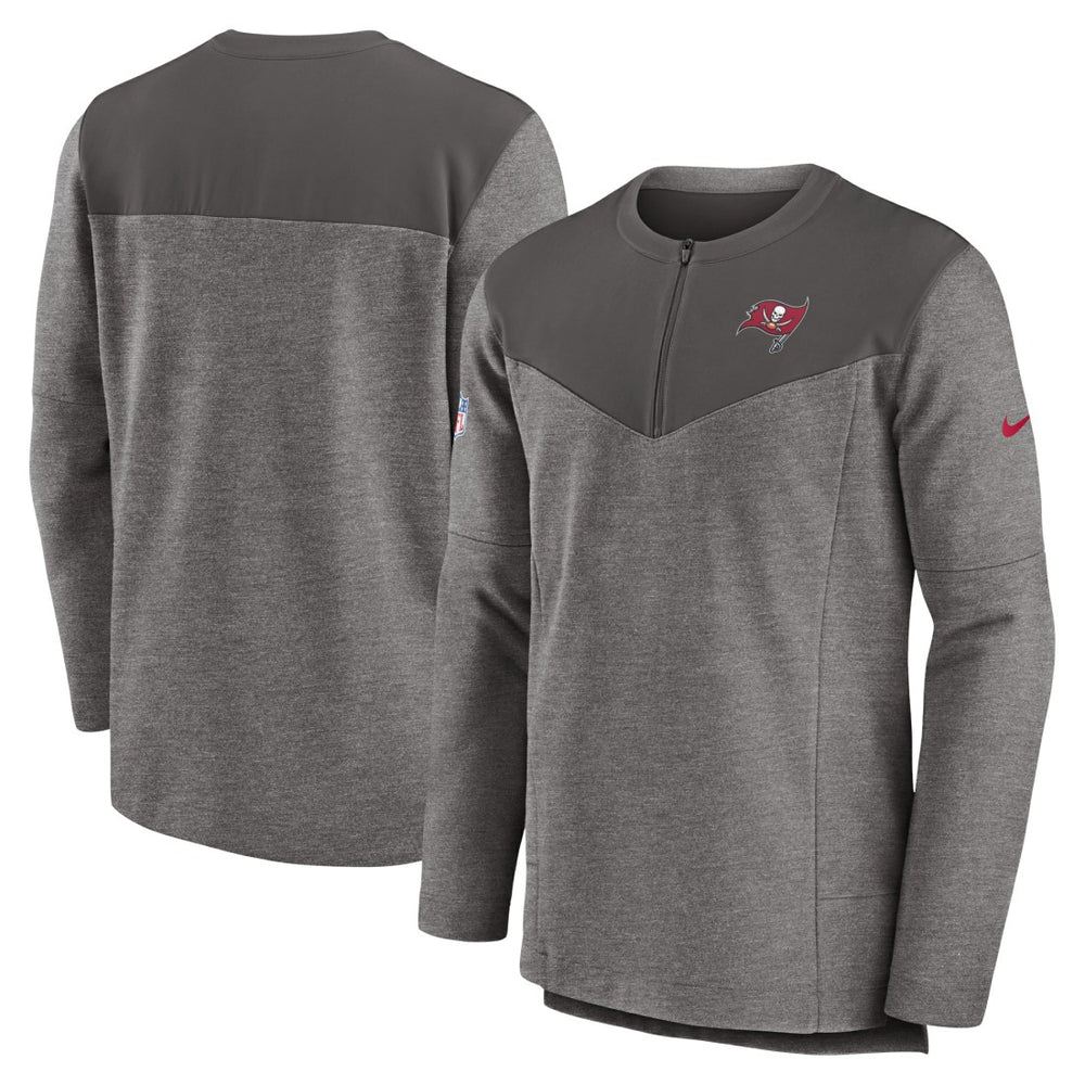 Tampa Bay Buccaneers Sideline Lockup Performance Quarter-Zip Top | NFL Outlet