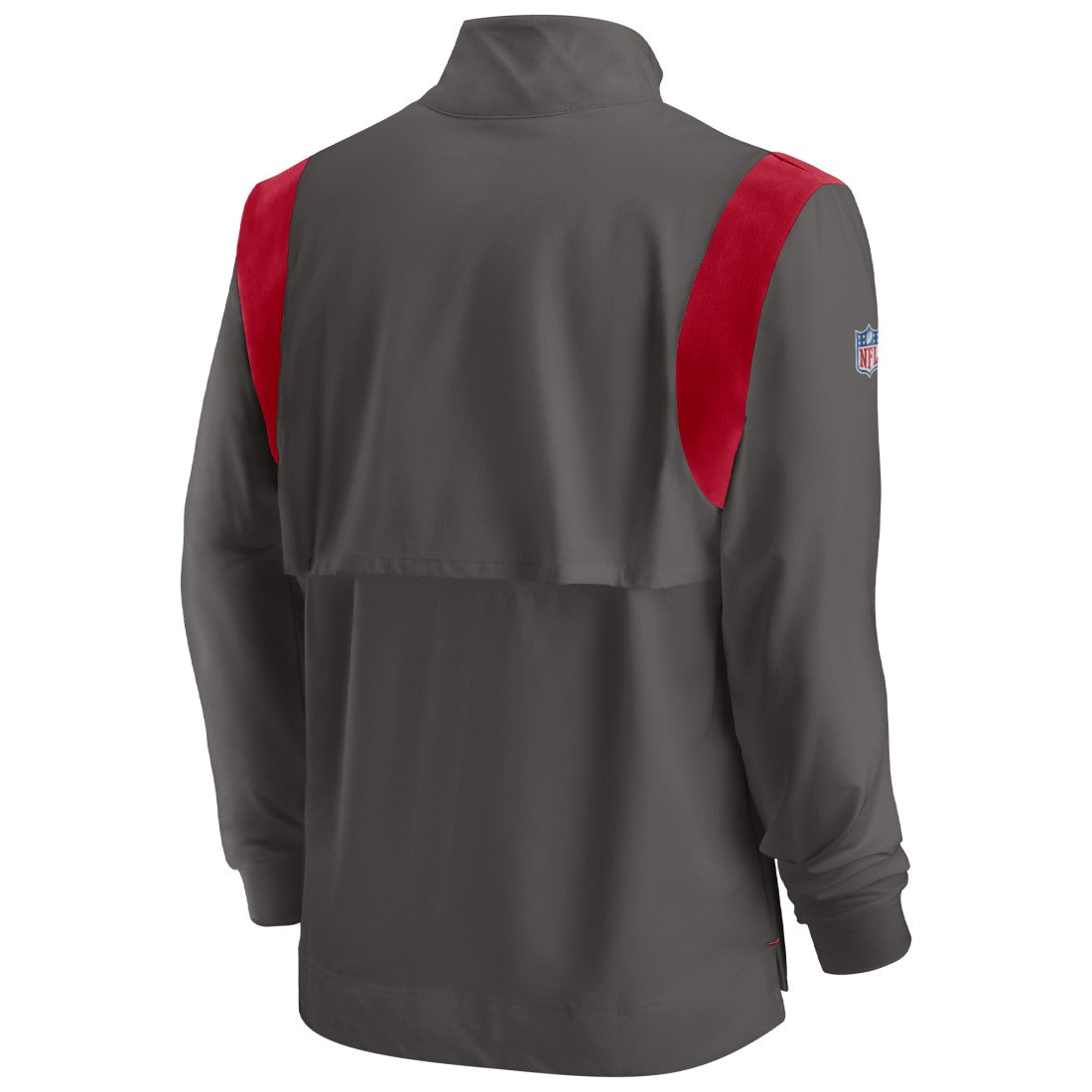 Tampa Bay Buccaneers Sideline Coach Chevron Lockup Quarter-Zip Long Sleeve Top | NFL New