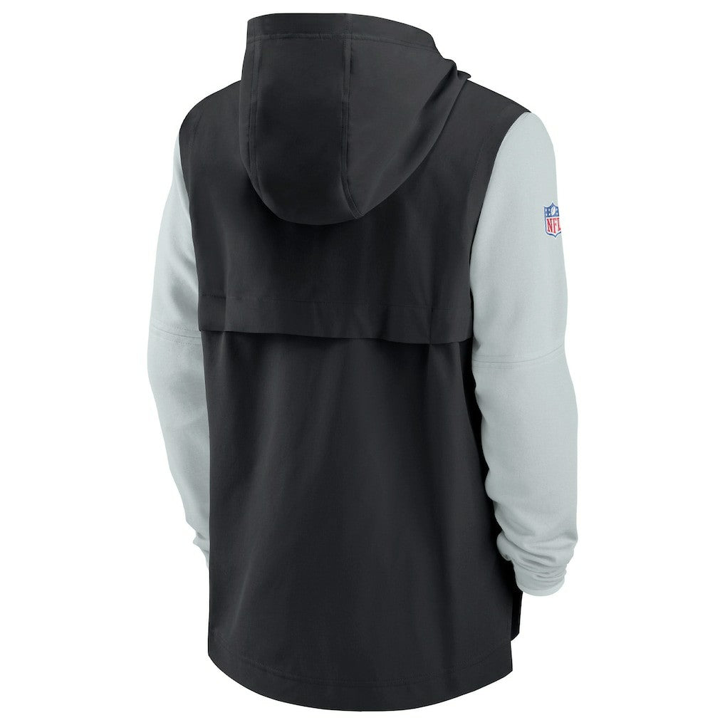 Las Vegas Raiders Sideline Player Quarter-Zip Hoodie Jacket | NFL Hot
