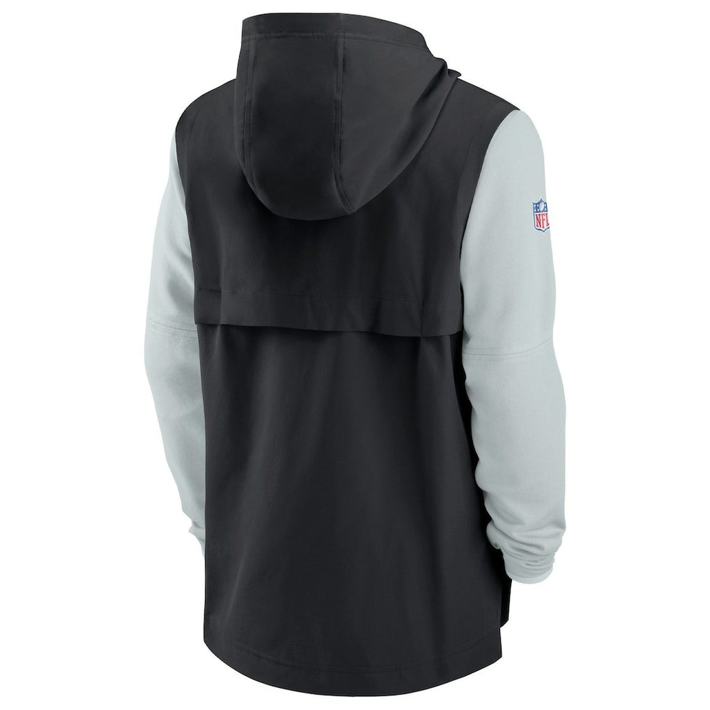 Las Vegas Raiders Sideline Player Quarter-Zip Hoodie Jacket | NFL Hot