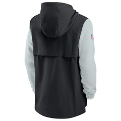 Las Vegas Raiders Sideline Player Quarter-Zip Hoodie Jacket | NFL Hot
