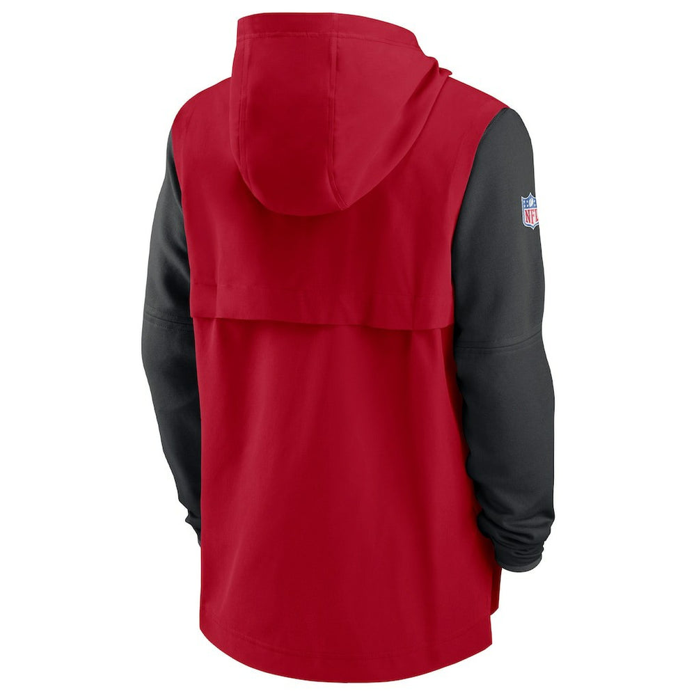 Atlanta Falcons Sideline Player Quarter-Zip Hoodie | NFL Online