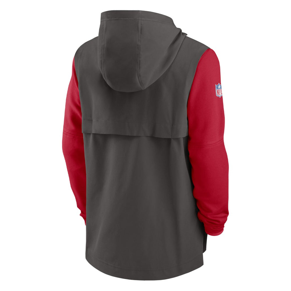 Tampa Bay Buccaneers Sideline Player Quarter-Zip Hoodie | NFL Sale