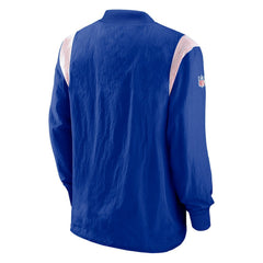 Buffalo Bills Sideline Athletic Stack V-Neck Pullover Windshirt Jacket | NFL Discount