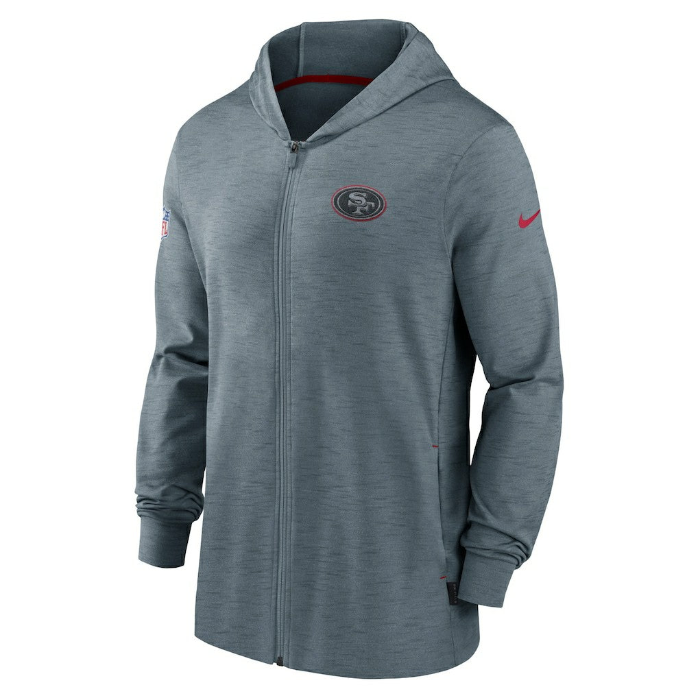 San Francisco 49ers Sideline Team Pop Full-Zip Hoodie Jacket | NFL Near me