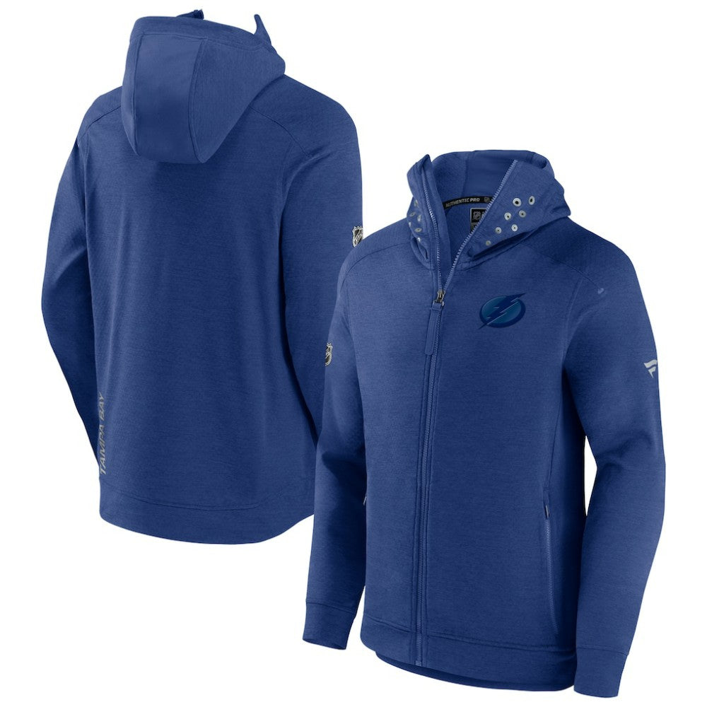 Tampa Bay Lightning Fanatics Authentic Pro Road Tech Lightweight Full-Zip Hoodie Jacket -  NHL Hoodies