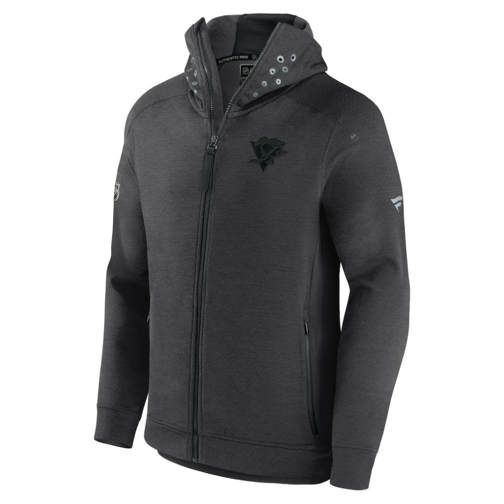 Pittsburgh Penguins Fanatics Authentic Pro Road Tech Lightweight Full-Zip Hoodie Jacket -  NHL Hoodies