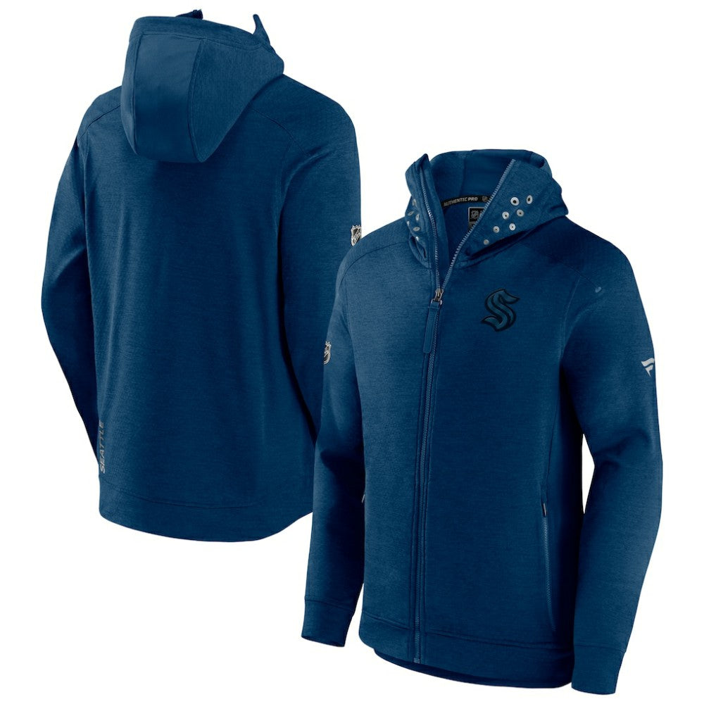 Seattle Kraken Fanatics Authentic Pro Road Tech Lightweight Full-Zip Hoodie Jacket -  NHL Hoodies