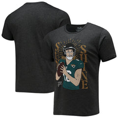 Jacksonville Jaguars Trevor Lawrence  Majestic Threads Tri-Blend Player Graphic T-Shirt | NFL Discount
