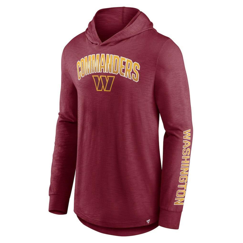 Washington Commanders Front Runner Long Sleeve Hooded T-Shirt | NFL US