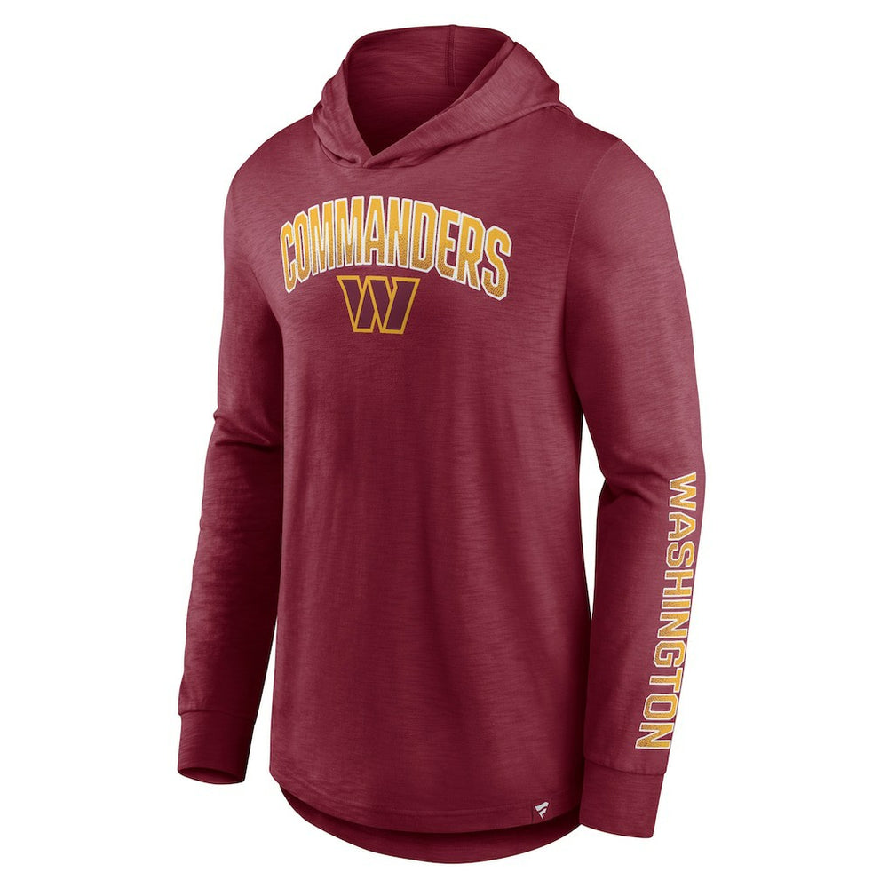 Washington Commanders Front Runner Long Sleeve Hooded T-Shirt | NFL US