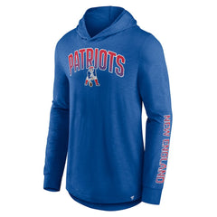 New England Patriots Front Runner Long Sleeve Hooded T-Shirt | NFL Sale