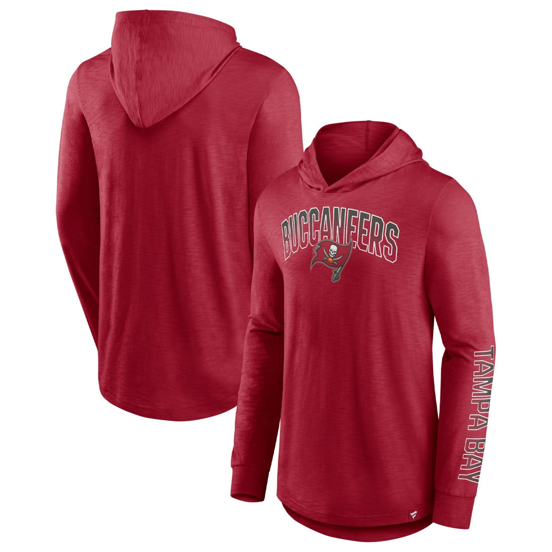 Tampa Bay Buccaneers Front Runner Long Sleeve Hooded T-Shirt | NFL Online