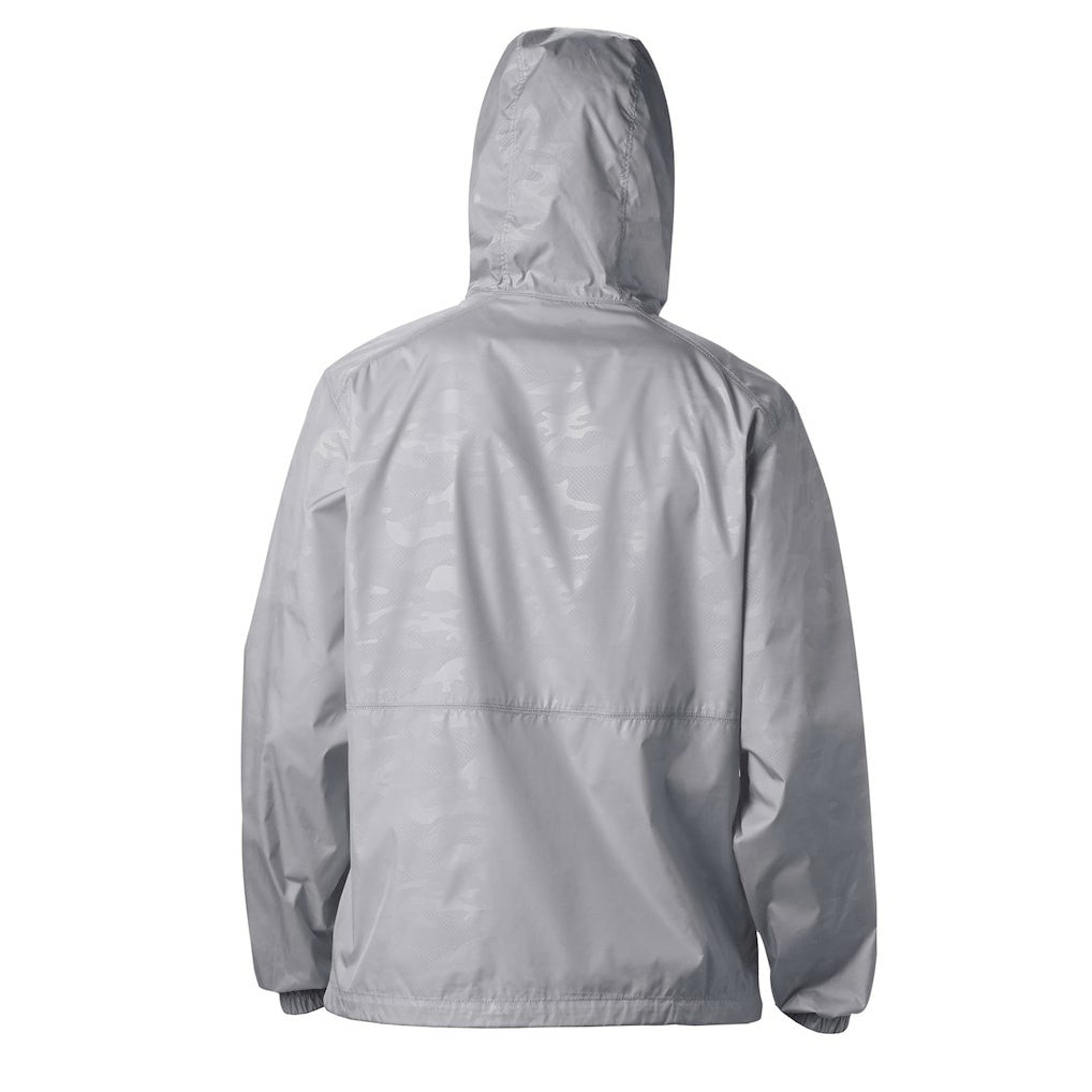 Gray Dallas Mavericks Camo Flash Forward Full-Zip Windbreaker Jacket | NBA