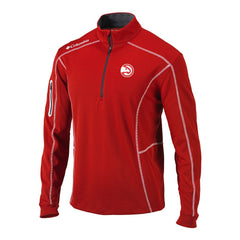 Red Atlanta Hawks Shotgun Quarter-Zip Pullover Jacket | NBA