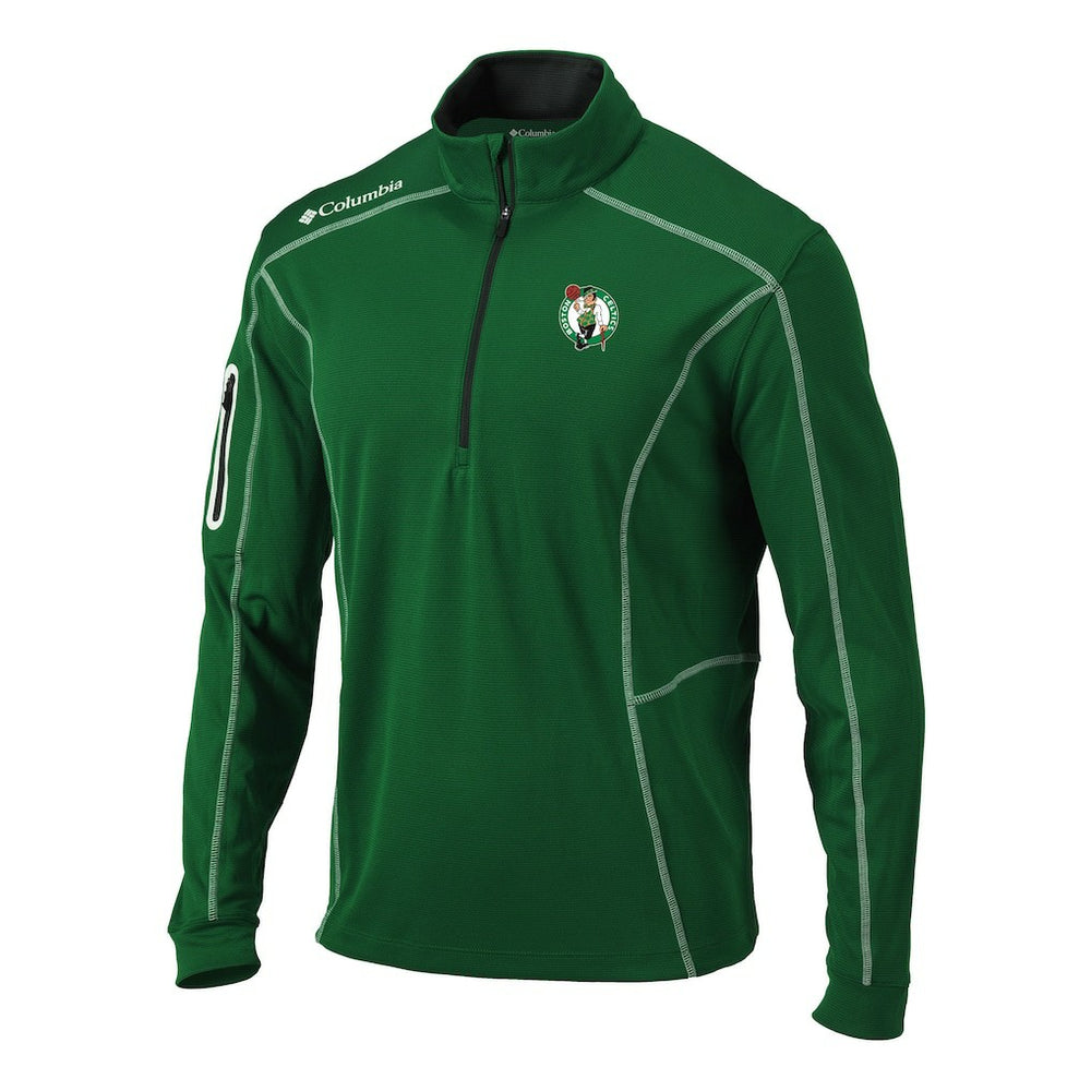 Kelly Green Boston Celtics Shotgun Quarter-Zip Pullover Jacket | NBA