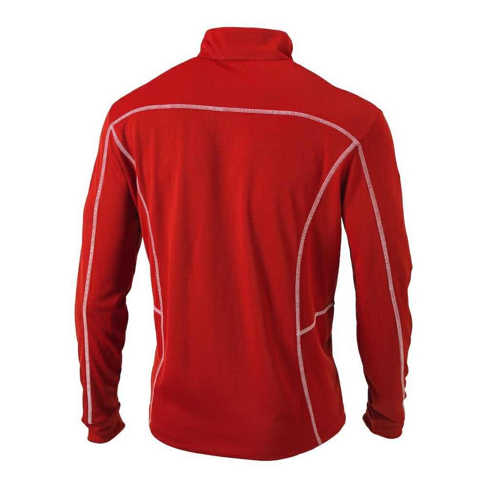 Red LA Clippers Shotgun Quarter-Zip Pullover Jacket | NBA