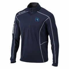 Navy Minnesota Timberwolves Shotgun Quarter-Zip Pullover Jacket | NBA