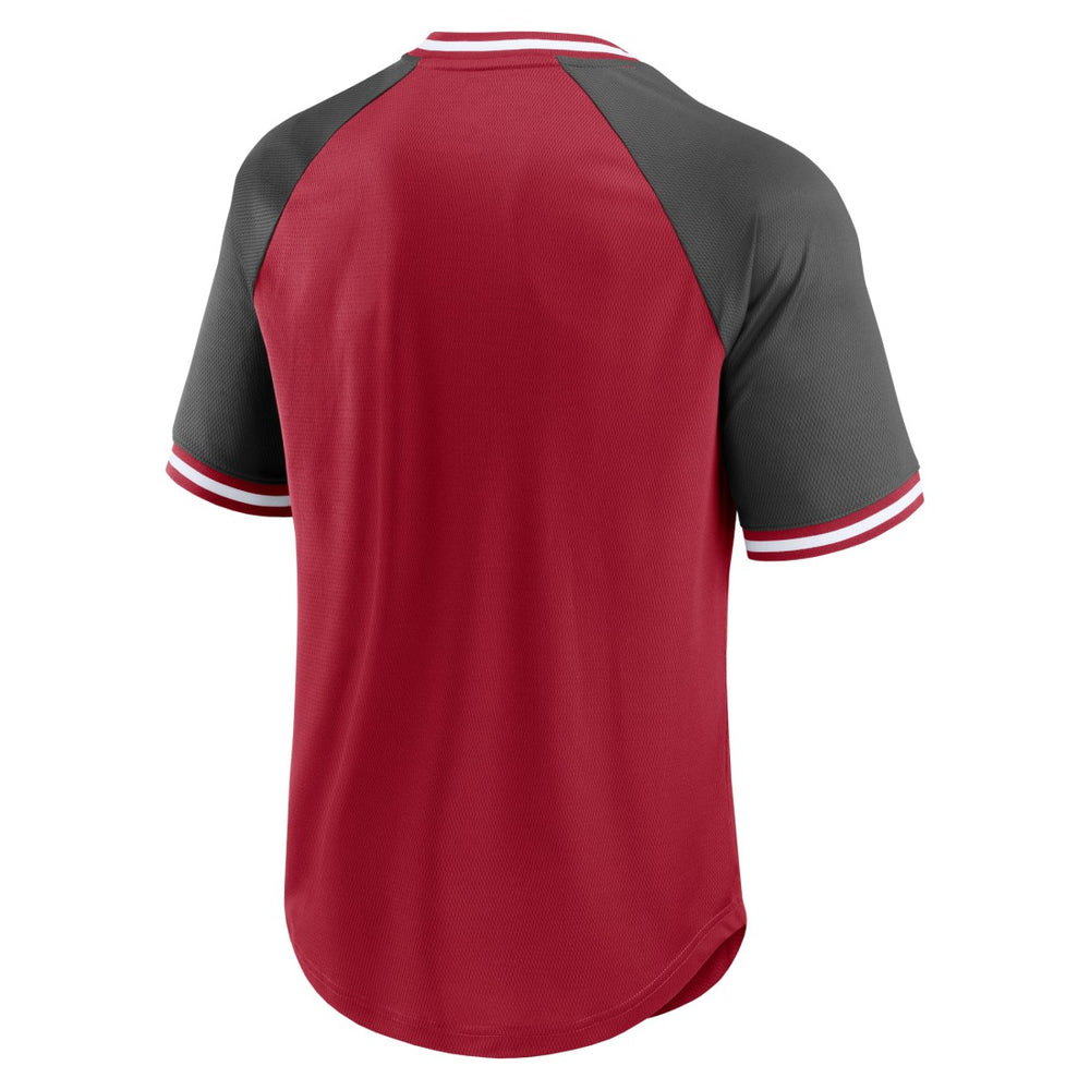 Tampa Bay Buccaneers Second Wind Raglan V-Neck T-Shirt | NFL Discount