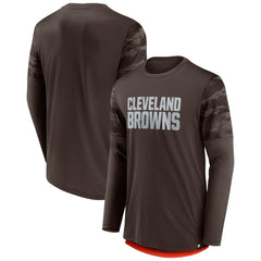 Cleveland Browns Square Off Long Sleeve T-Shirt | NFL Outlet