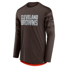 Cleveland Browns Square Off Long Sleeve T-Shirt | NFL Outlet