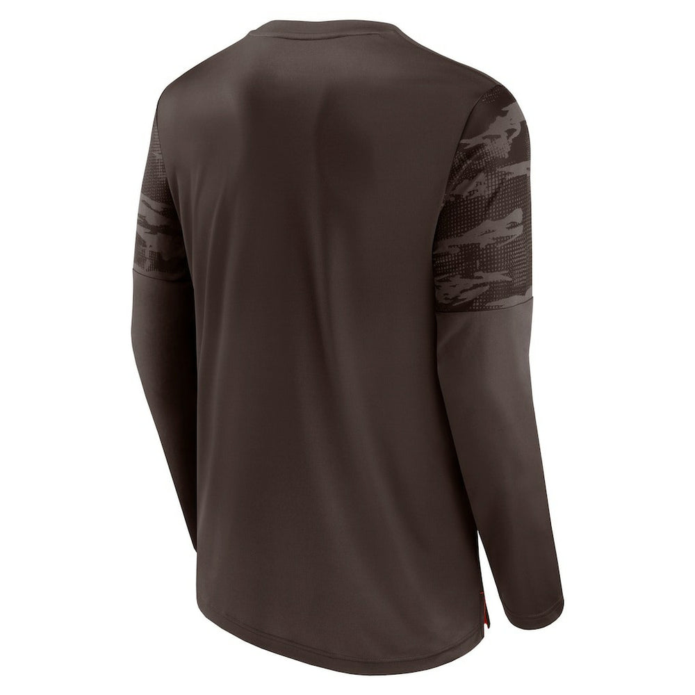 Cleveland Browns Square Off Long Sleeve T-Shirt | NFL Outlet