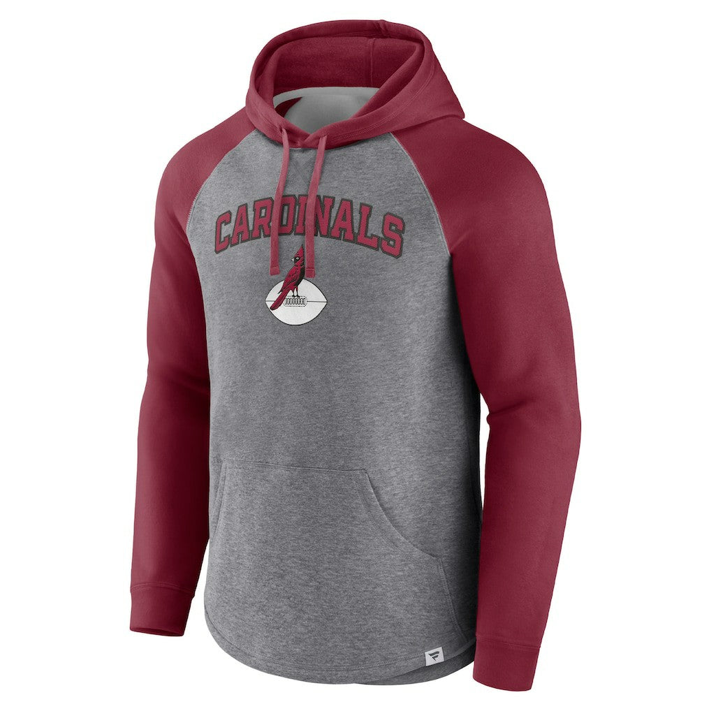 Arizona Cardinals By Design Raglan Pullover Hoodie | NFL Outlet