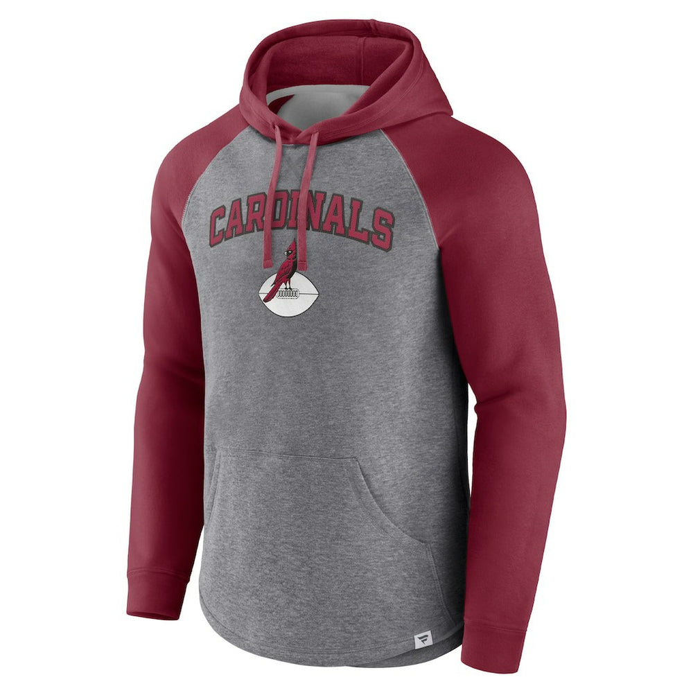 Arizona Cardinals By Design Raglan Pullover Hoodie | NFL Outlet