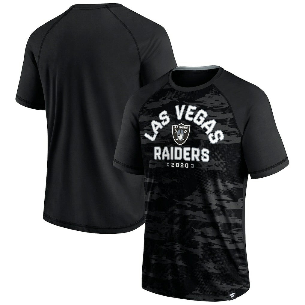 Las Vegas Raiders Hail Mary Raglan T-Shirt | NFL Outlet