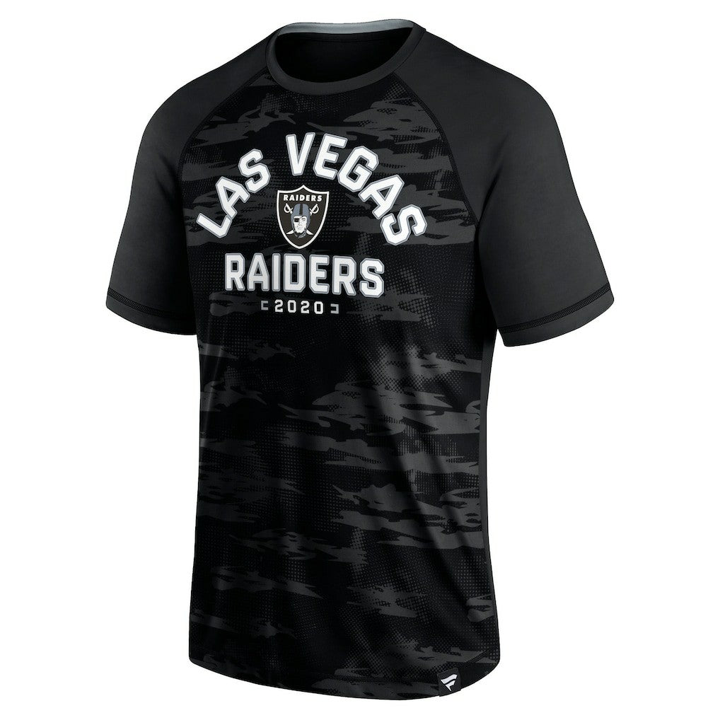 Las Vegas Raiders Hail Mary Raglan T-Shirt | NFL Outlet
