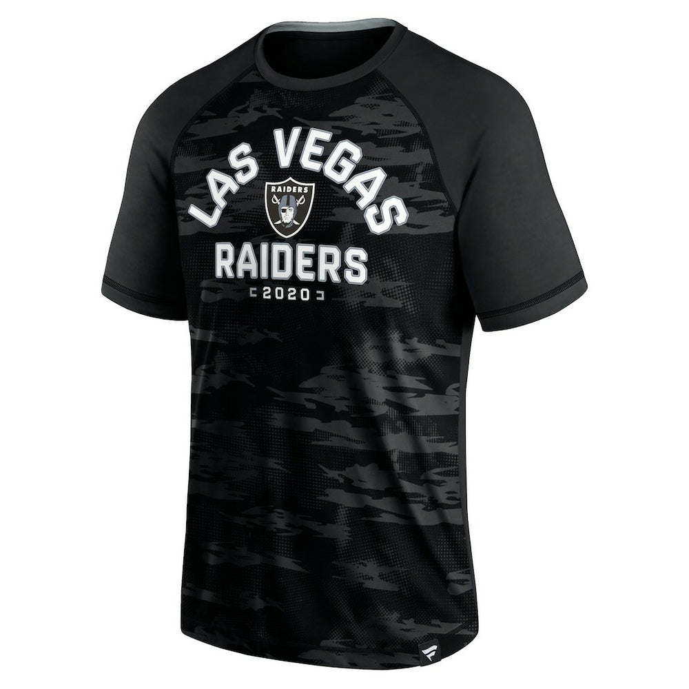 Las Vegas Raiders Hail Mary Raglan T-Shirt | NFL Outlet