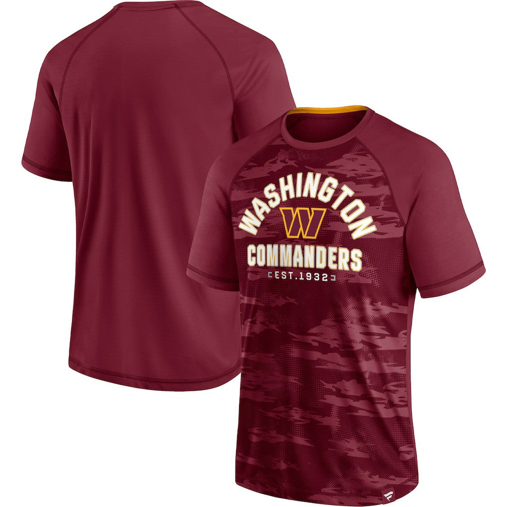 Washington Commanders Hail Mary Raglan T-Shirt | NFL New